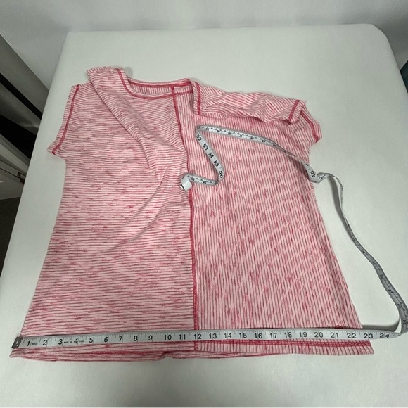 2 for$15 Talbots Sporty Striped Short Sleeve Tee - Picture 7 of 11